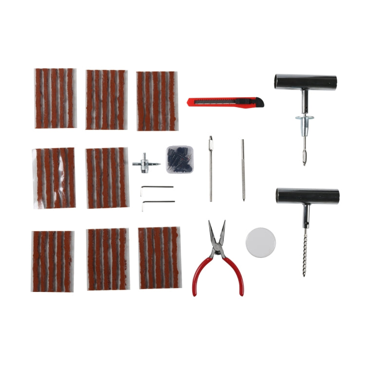 70pcs / Set Car Tire Repair Kit(Black) - Tire Repair & Installation Tools by PMC Jewellery | Online Shopping South Africa | PMC Jewellery | Buy Now Pay Later Mobicred