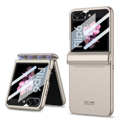 For Samsung Galaxy Z Flip6 GKK Integrated Full Coverage Folding Phone Case(Titanium Gray) - Galaxy Z Flip6 5G Cases by GKK | Online Shopping South Africa | PMC Jewellery | Buy Now Pay Later Mobicred