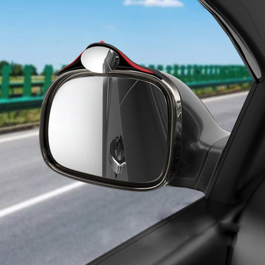 3R 3R-156 2 in 1 Car Auxiliary HD Blind Spot Mirror with Carbon Fiber Texture Rain Shield, Style:Oval Shape - Convex Mirror & Accessories by 3R | Online Shopping South Africa | PMC Jewellery | Buy Now Pay Later Mobicred