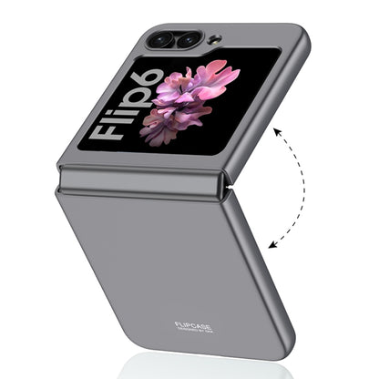 For Samsung Galaxy Z Flip6 GKK Ultra-thin Full Coverage Phone Case with Tempered Film(Dream Mirror Purple) - Galaxy Z Flip6 5G Cases by GKK | Online Shopping South Africa | PMC Jewellery | Buy Now Pay Later Mobicred