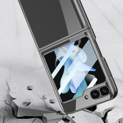 For Samsung Galaxy Z Flip6 GKK Integrated Electroplating Full Coverage Phone Case(Blue) - Galaxy Z Flip6 5G Cases by GKK | Online Shopping South Africa | PMC Jewellery | Buy Now Pay Later Mobicred