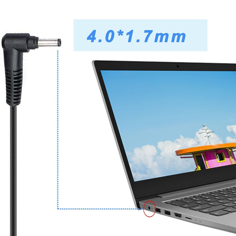 65W 20V 3.25A Laptop Notebook Power Adapter For Lenovo 4.0 x 1.7mm, Plug:UK Plug - For Lenovo by PMC Jewellery | Online Shopping South Africa | PMC Jewellery | Buy Now Pay Later Mobicred