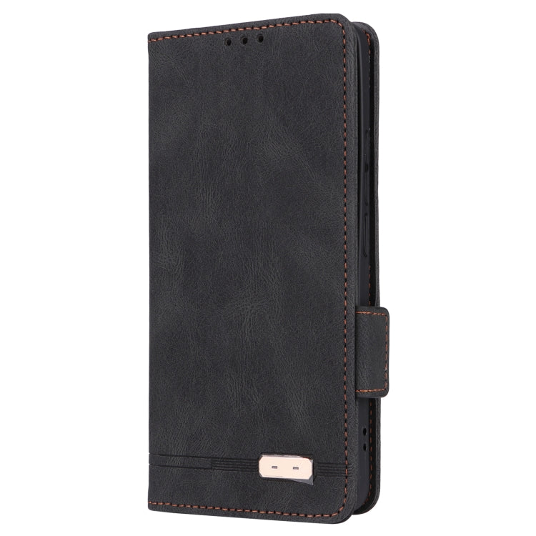 For Redmi K70 / K70 Pro Magnetic Clasp Leather Phone Case(Black) - Xiaomi Cases by PMC Jewellery | Online Shopping South Africa | PMC Jewellery | Buy Now Pay Later Mobicred