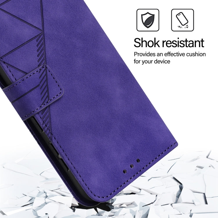 For Blackview A52 Crossbody 3D Embossed Flip Leather Phone Case(Purple) - More Brand by PMC Jewellery | Online Shopping South Africa | PMC Jewellery | Buy Now Pay Later Mobicred