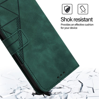 For Blackview A53 Crossbody 3D Embossed Flip Leather Phone Case(Green) - More Brand by PMC Jewellery | Online Shopping South Africa | PMC Jewellery | Buy Now Pay Later Mobicred