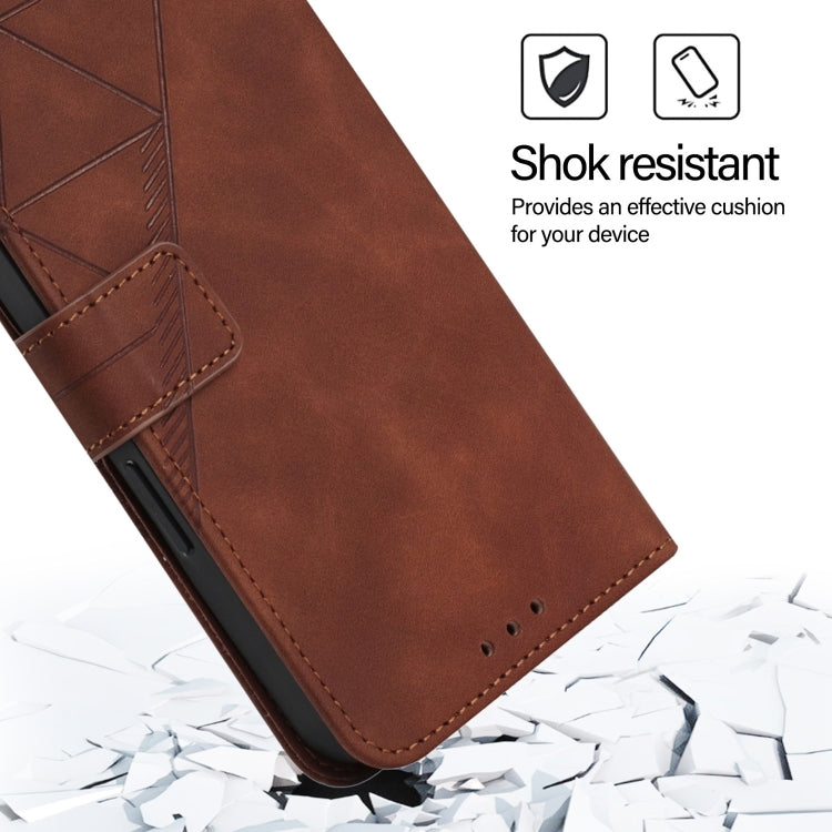 For Blackview A53 Crossbody 3D Embossed Flip Leather Phone Case(Brown) - More Brand by PMC Jewellery | Online Shopping South Africa | PMC Jewellery | Buy Now Pay Later Mobicred