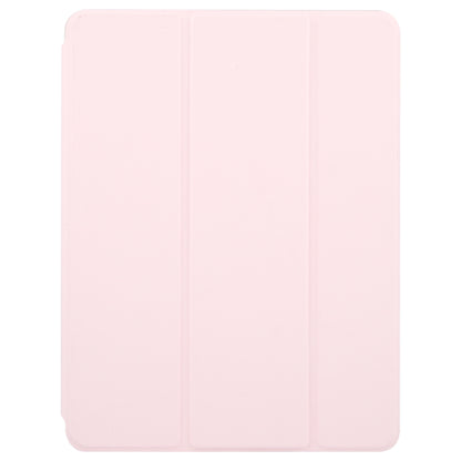 For iPad Air 13 2024 GEBEI Acrylic TPU 3-folding Rotating Smart Tablet Leather Case withh Pen Slot(Pink) - iPad Air 13 2024 Cases by GEBEI | Online Shopping South Africa | PMC Jewellery | Buy Now Pay Later Mobicred