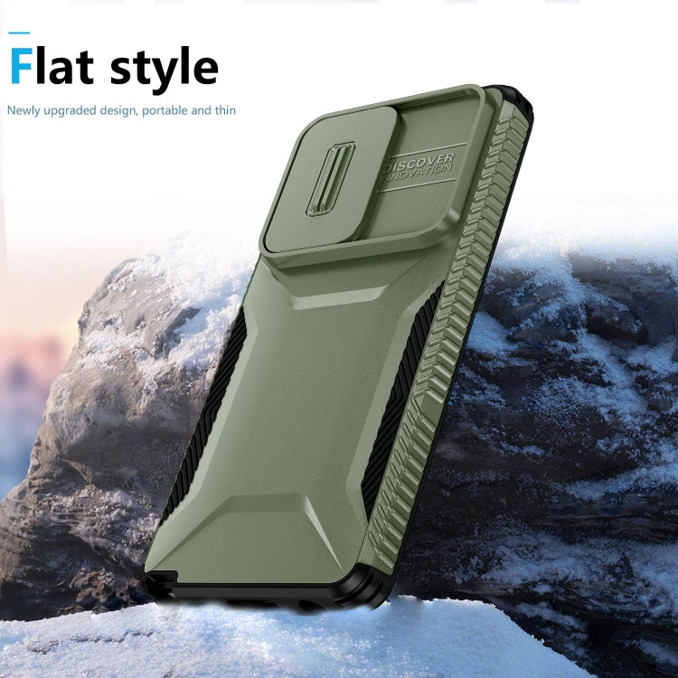 For Motorola Moto G Stylus 5G 2024 Sliding Camshield Phone Case(Alpine Green) - Motorola Cases by PMC Jewellery | Online Shopping South Africa | PMC Jewellery | Buy Now Pay Later Mobicred