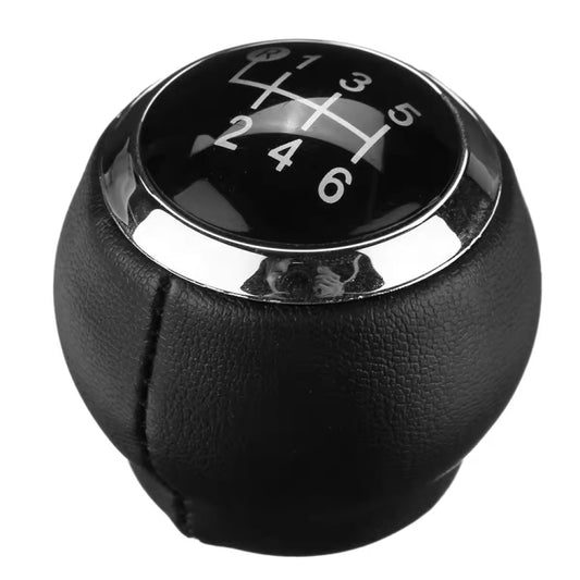 For Toyota Corolla 2007-2013 Car Gear Lever Hand Ball Leather Gear Shift Knob, Style:6 Speed - Shift Knob by PMC Jewellery | Online Shopping South Africa | PMC Jewellery | Buy Now Pay Later Mobicred