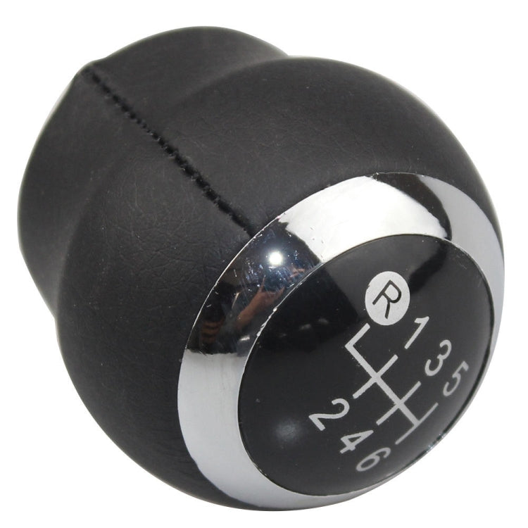 For Toyota Corolla 2007-2013 Car Gear Lever Hand Ball Leather Gear Shift Knob, Style:6 Speed - Shift Knob by PMC Jewellery | Online Shopping South Africa | PMC Jewellery | Buy Now Pay Later Mobicred