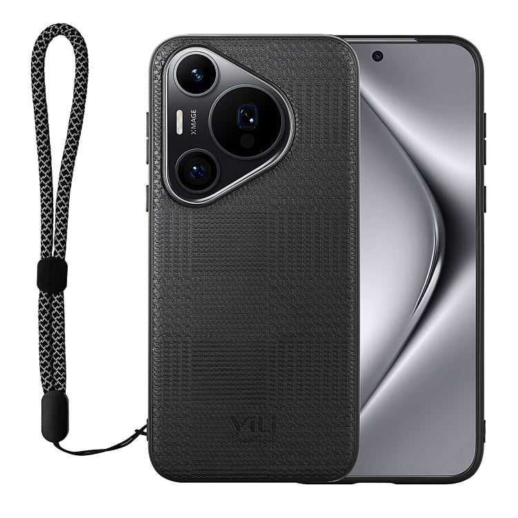 For Huawei Pura 70 ViLi TH Series Shockproof Phone Case(Black) - Huawei Cases by ViLi | Online Shopping South Africa | PMC Jewellery | Buy Now Pay Later Mobicred