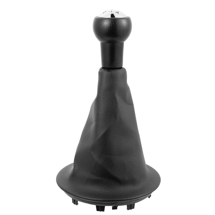 Car 5 Speed Gear Lever Hand Ball Leather Gear Shift Knob with Dustproof Cover for Citroen Berlingo III MK3 / Peugeot Partner 2008- - Shift Knob by PMC Jewellery | Online Shopping South Africa | PMC Jewellery | Buy Now Pay Later Mobicred