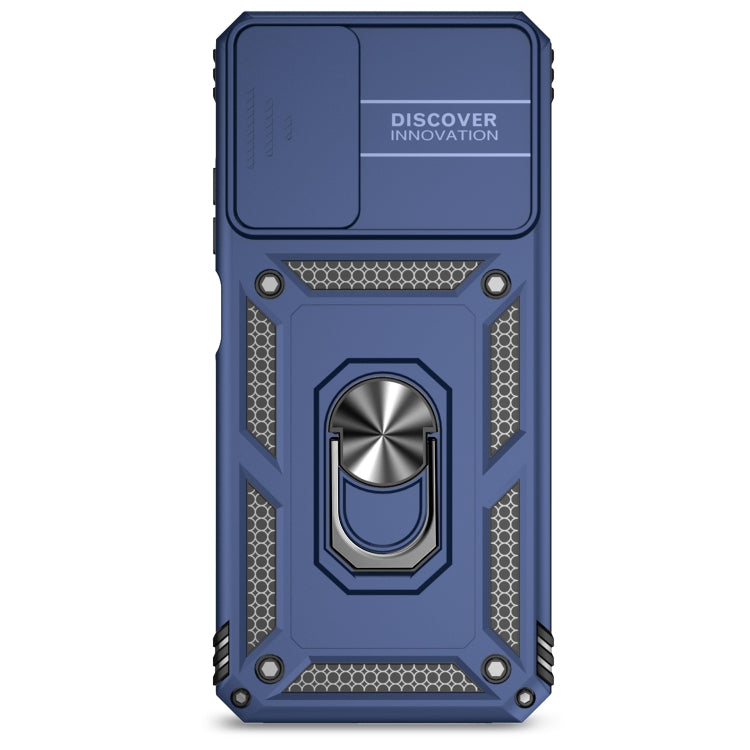 For Motorola Moto G Power 5G 2024 Sliding Camshield Holder Phone Case(Blue) - Motorola Cases by PMC Jewellery | Online Shopping South Africa | PMC Jewellery | Buy Now Pay Later Mobicred