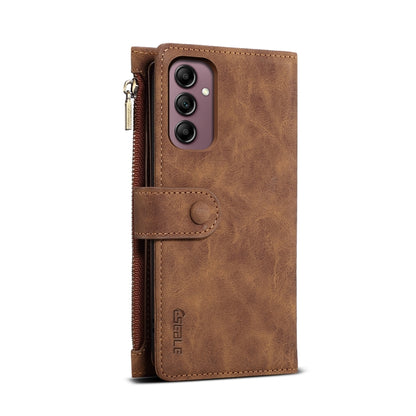 For Samsung Galaxy S25+ 5G ESEBLE Retro Frosted RFID Flip Leather Phone Case(Brown) - Galaxy S25+ 5G Cases by ESEBLE | Online Shopping South Africa | PMC Jewellery | Buy Now Pay Later Mobicred