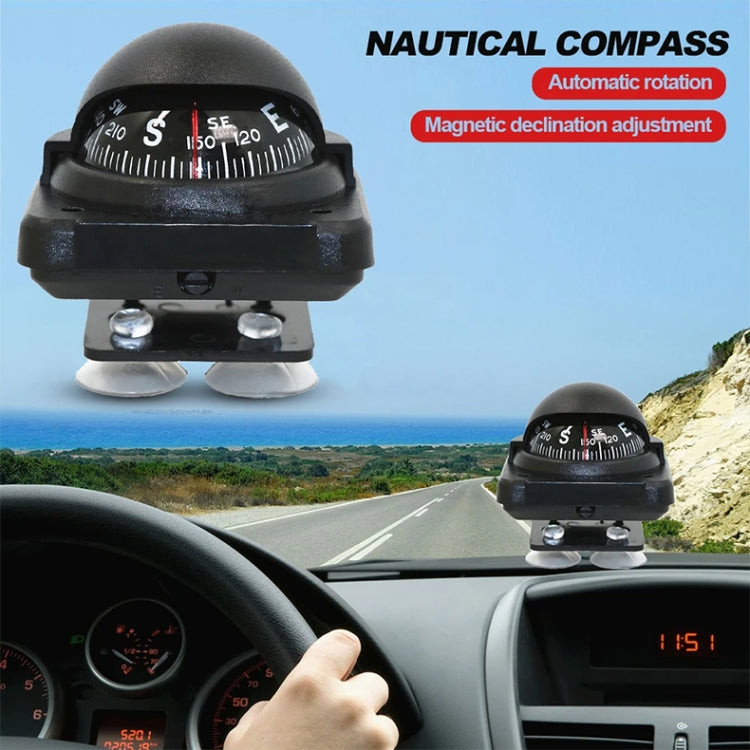 Nisa LC380 Car Compass Ball Car Decoration - Clocks & Car Meters by PMC Jewellery | Online Shopping South Africa | PMC Jewellery | Buy Now Pay Later Mobicred