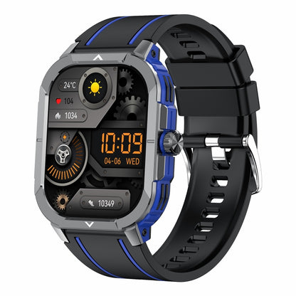 LEMFO HK56 2.06 inch BT5.3 IP68 Sport Smart Watch, Support Bluetooth Call / Message Notification / Heart Rate / Blood Pressure Health Monitor(Blue) - Smart Watches by LEMFO | Online Shopping South Africa | PMC Jewellery | Buy Now Pay Later Mobicred