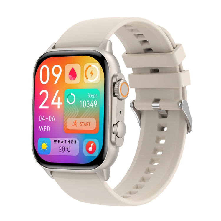 LEMFO HK95 1.952 inch BT5.0 IP68 Sport Smart Watch, Support Bluetooth Call / Sleep / Blood Oxygen / Heart Rate / Blood Pressure Health Monitor(Silver) - Smart Watches by LEMFO | Online Shopping South Africa | PMC Jewellery | Buy Now Pay Later Mobicred