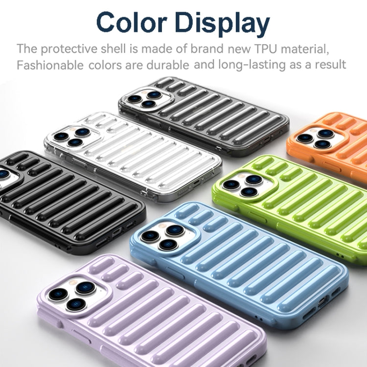 For iPhone 16 Pro Capsule Series Candy Color TPU Phone Case(Blue) - iPhone 16 Pro Cases by PMC Jewellery | Online Shopping South Africa | PMC Jewellery | Buy Now Pay Later Mobicred