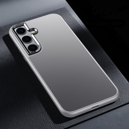 For Samsung Galaxy S24+ 5G SULADA Skin Feel Matte Shockproof Phone Case(Grey) - Galaxy S24+ 5G Cases by SULADA | Online Shopping South Africa | PMC Jewellery | Buy Now Pay Later Mobicred