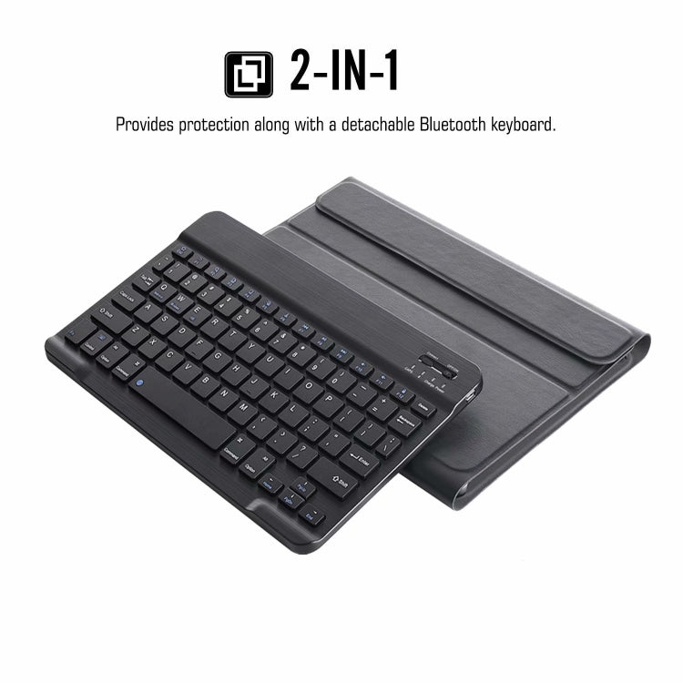 ST500 For Samsung Galaxy Tab A7 T500/T505 10.4 inch 2020 Ultra-thin Detachable Bluetooth Keyboard Leather Tablet Case with Stand & Sleep Function & Backlight(Black) - Samsung Keyboard by PMC Jewellery | Online Shopping South Africa | PMC Jewellery