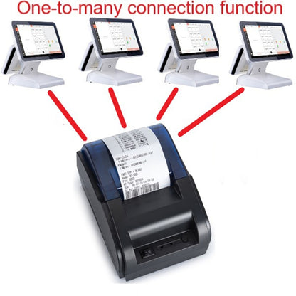 BT-58D 58mm USB+Bluetooth Thermal Receipt Printer(EU Plug) - Printer by PMC Jewellery | Online Shopping South Africa | PMC Jewellery | Buy Now Pay Later Mobicred