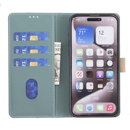 For Google Pixel 9 Color Matching RFID Anti-theft Leather Phone Case(Green) - Google Cases by PMC Jewellery | Online Shopping South Africa | PMC Jewellery | Buy Now Pay Later Mobicred