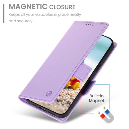 For Google Pixel 9 Pro Side Buckle Magnetic Frosted Leather Phone Case(Purple) - Google Cases by PMC Jewellery | Online Shopping South Africa | PMC Jewellery | Buy Now Pay Later Mobicred