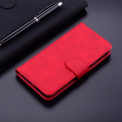 For Xiaomi Redmi K70 / K70 Pro Skin Feel Pure Color Flip Leather Phone Case(Red) - K70 Cases by PMC Jewellery | Online Shopping South Africa | PMC Jewellery | Buy Now Pay Later Mobicred