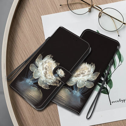 For Xiaomi Redmi K70 Pro / K70 Crystal Texture Colored Drawing Leather Phone Case(Crystal Peony) - K70 Cases by PMC Jewellery | Online Shopping South Africa | PMC Jewellery | Buy Now Pay Later Mobicred