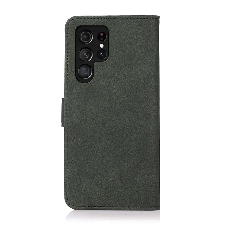 For Samsung Galaxy S25 Ultra 5G KHAZNEH Matte Texture Leather Phone Case(Green) - Galaxy S25 Ultra 5G Cases by PMC Jewellery | Online Shopping South Africa | PMC Jewellery | Buy Now Pay Later Mobicred