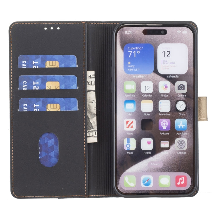 For Xiaomi Redmi K70 / K70 Pro Color Matching RFID Anti-theft Leather Phone Case(Black) - Xiaomi Cases by PMC Jewellery | Online Shopping South Africa | PMC Jewellery | Buy Now Pay Later Mobicred