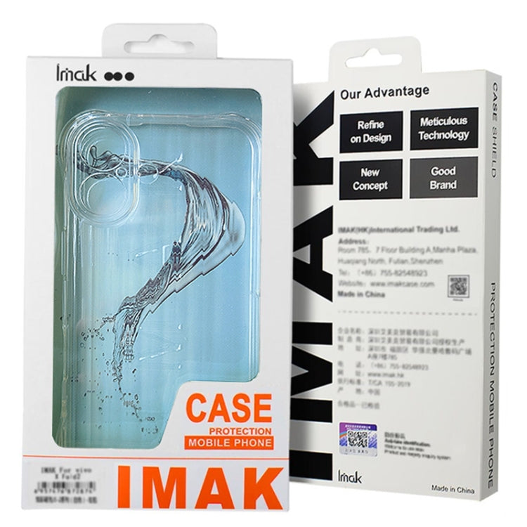 For iPhone 16 Pro IMAK Space Shield PC + TPU Airbag Shockproof Phone Case(Transparent) - iPhone 16 Pro Cases by imak | Online Shopping South Africa | PMC Jewellery | Buy Now Pay Later Mobicred