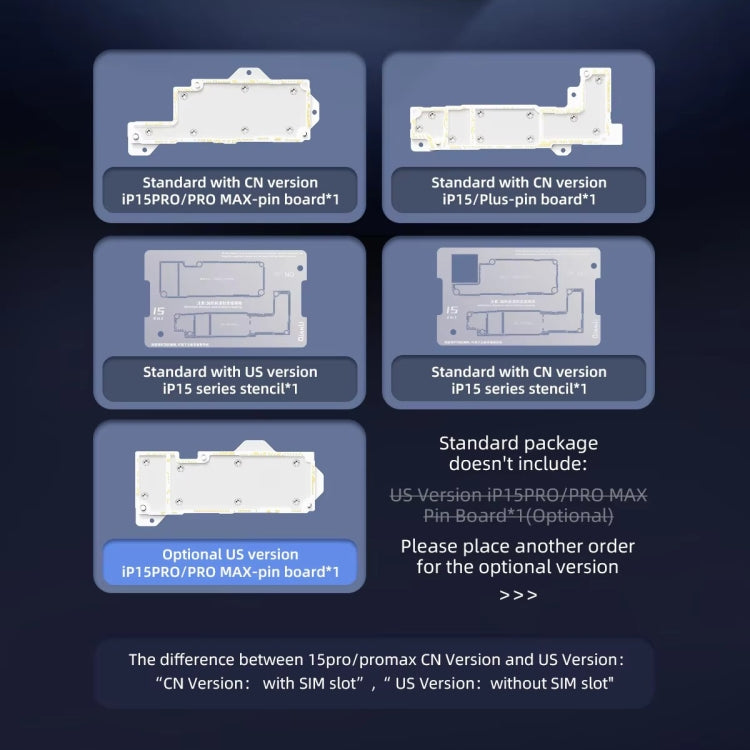 QianLi iSocket Series 8 in 1 Motherboard Layered Test Stand For iPhone 15 Series - Repair Platform by QIANLI | Online Shopping South Africa | PMC Jewellery | Buy Now Pay Later Mobicred