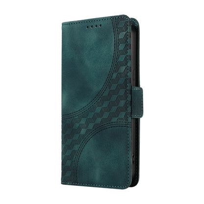 For Redmi K70 Ultra Embossed Rhombus Starry Leather Phone Case(Green) - Xiaomi Cases by PMC Jewellery | Online Shopping South Africa | PMC Jewellery | Buy Now Pay Later Mobicred