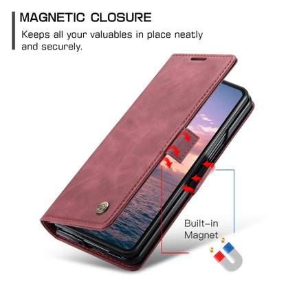 For Samsung Galaxy Z Fold6 5G CaseMe 013 Multifunctional Horizontal Flip Leather Phone Case(Wine Red) - Galaxy Z Fold6 5G Cases by CaseMe | Online Shopping South Africa | PMC Jewellery | Buy Now Pay Later Mobicred