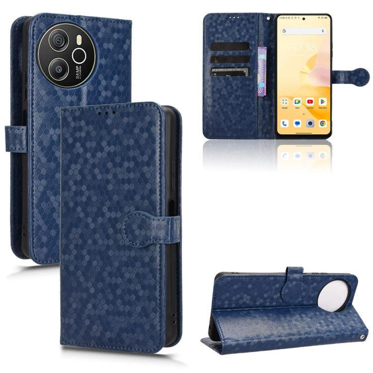For Blackview Shark 8 Honeycomb Dot Texture Leather Phone Case(Blue) - More Brand by PMC Jewellery | Online Shopping South Africa | PMC Jewellery | Buy Now Pay Later Mobicred