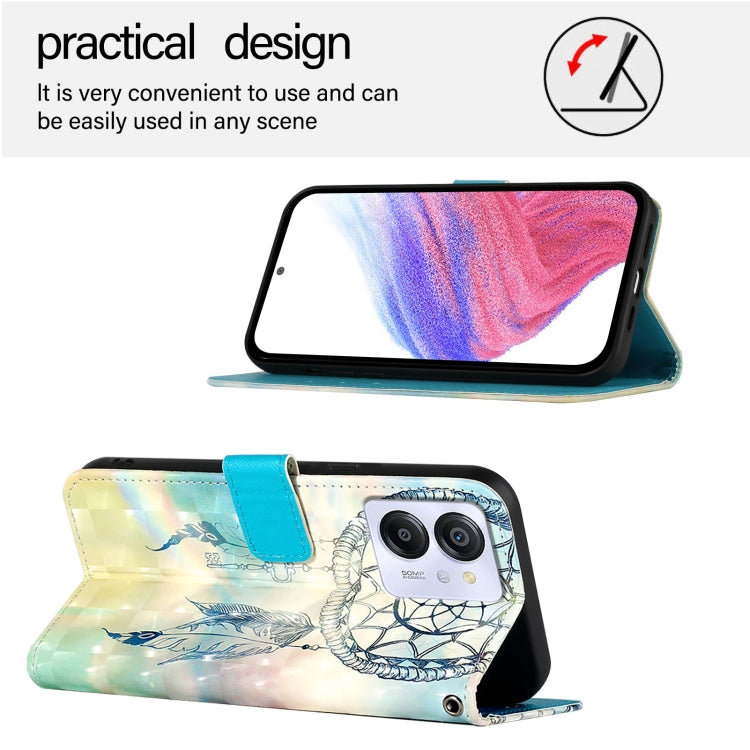 For Blackview Color 8 3D Painting Horizontal Flip Leather Phone Case(Dream Wind Chimes) - More Brand by PMC Jewellery | Online Shopping South Africa | PMC Jewellery | Buy Now Pay Later Mobicred