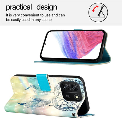 For Blackview Wave 6C 3D Painting Horizontal Flip Leather Phone Case(Dream Wind Chimes) - More Brand by PMC Jewellery | Online Shopping South Africa | PMC Jewellery | Buy Now Pay Later Mobicred