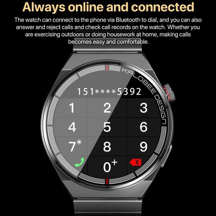 1.3 inch Silicone Band IP68 Waterproof Smart Watch Support Bluetooth Call(Black) - Smart Watches by PMC Jewellery | Online Shopping South Africa | PMC Jewellery | Buy Now Pay Later Mobicred