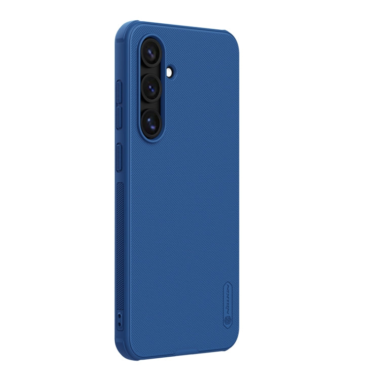 For Samsung Galaxy S24 FE 5G NILLKIN Frosted Shield Pro PC + TPU Phone Case(Blue) - Galaxy S24 FE 5G Cases by NILLKIN | Online Shopping South Africa | PMC Jewellery | Buy Now Pay Later Mobicred