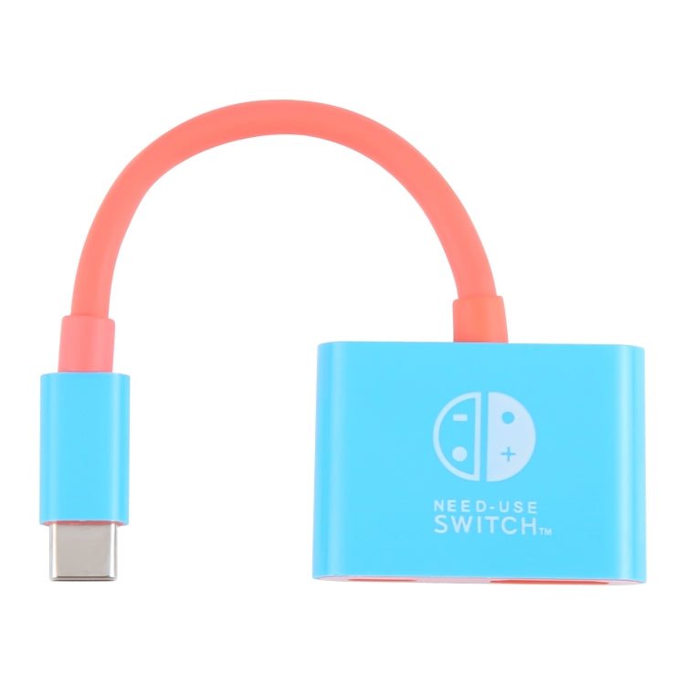 2 in 1 USB-C / Type-C to HDMI + USB-C / Type-C Video Converter for Switch / Steam - Adapter by PMC Jewellery | Online Shopping South Africa | PMC Jewellery | Buy Now Pay Later Mobicred