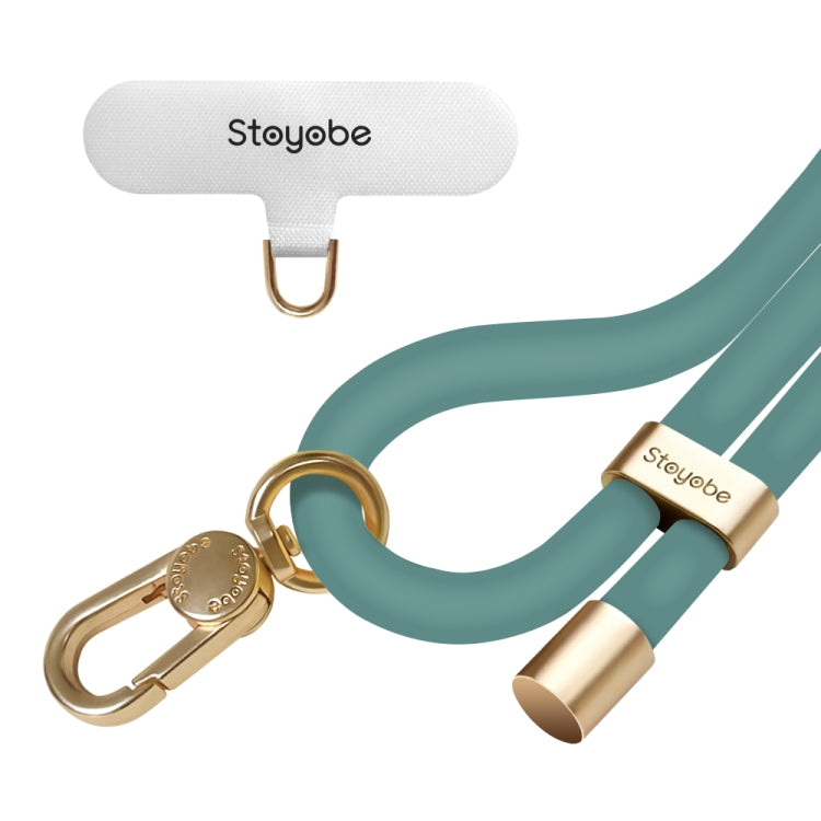 DUX DUICS PL-ONE Universal Silicone Phone Lanyard(Dark Green) - Lanyards & Wrist Straps by DUX DUCIS | Online Shopping South Africa | PMC Jewellery | Buy Now Pay Later Mobicred