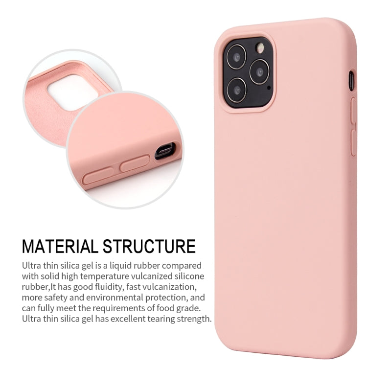 For iPhone 16 Pro Max Liquid Silicone Phone Case(Sand Pink) - iPhone 16 Pro Max Cases by PMC Jewellery | Online Shopping South Africa | PMC Jewellery | Buy Now Pay Later Mobicred