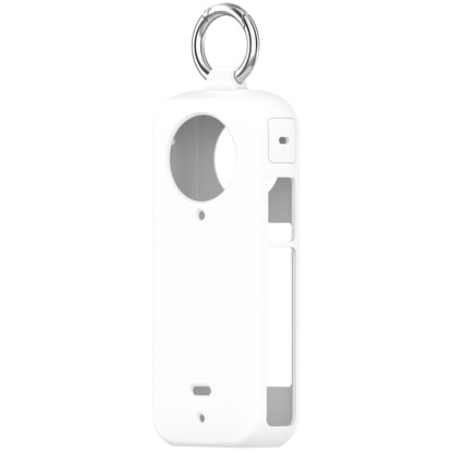 For Insta360 X3 Portable Silicone Protective Case(White) - Case & Bags by PMC Jewellery | Online Shopping South Africa | PMC Jewellery | Buy Now Pay Later Mobicred