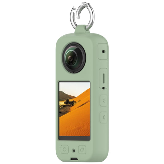 For Insta360 X3 Portable Silicone Protective Case(Ice Green) - Case & Bags by PMC Jewellery | Online Shopping South Africa | PMC Jewellery | Buy Now Pay Later Mobicred