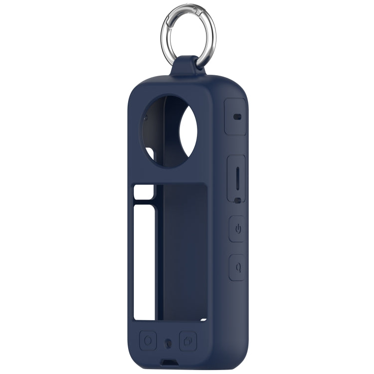 For Insta360 X3 Portable Silicone Protective Case(Midnight Blue) - Case & Bags by PMC Jewellery | Online Shopping South Africa | PMC Jewellery | Buy Now Pay Later Mobicred