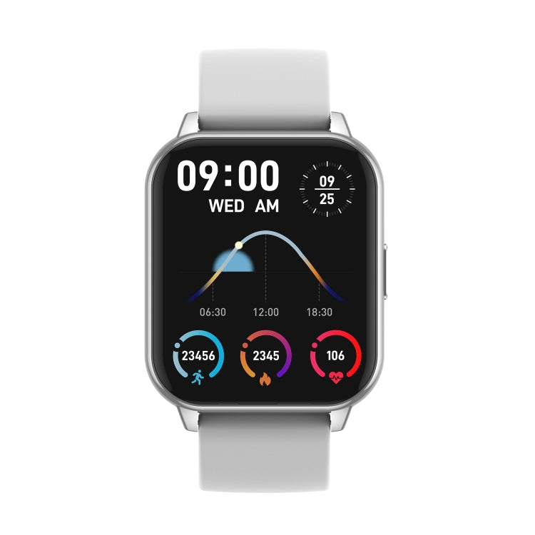 CY12 1.9 inch IPS Screen Smart Watch Supports Voice Calls / Health Monitoring(Silver) - Smart Watches by PMC Jewellery | Online Shopping South Africa | PMC Jewellery | Buy Now Pay Later Mobicred