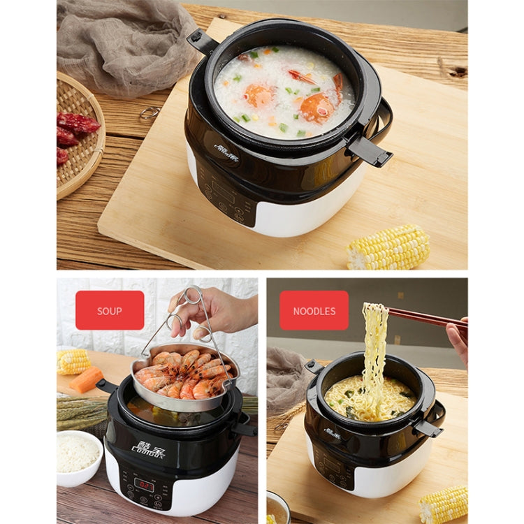 COOLBOX Vehicle Multi-function Mini Rice Cooker Capacity: 2.0L, Version:12V Standard - Rice Cookers by PMC Jewellery | Online Shopping South Africa | PMC Jewellery | Buy Now Pay Later Mobicred