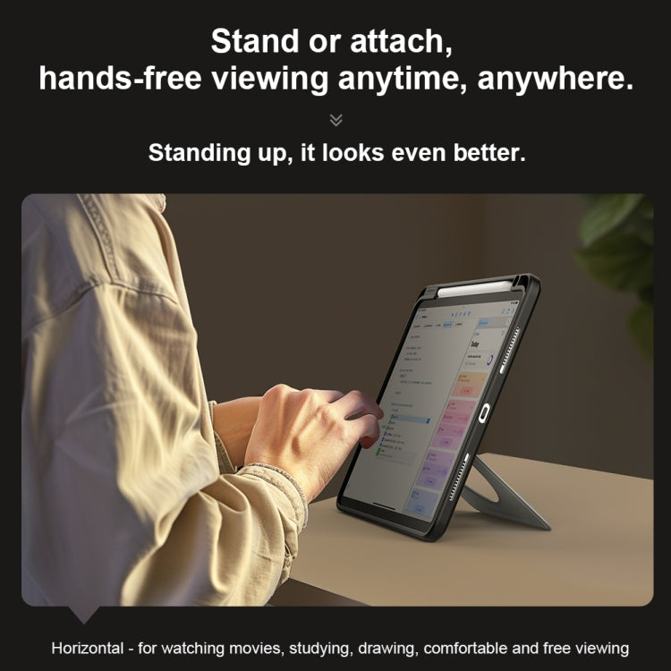 NILLKIN 4mm FlexWing Tablet Stand Magnetic Version For 9.7-11 inch(Black) - Hand-Sticking Bracket by NILLKIN | Online Shopping South Africa | PMC Jewellery | Buy Now Pay Later Mobicred