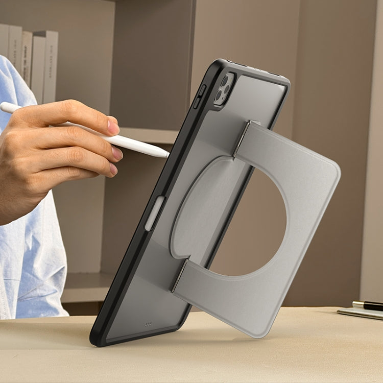 NILLKIN 4mm FlexWing Tablet Stand Magnetic Version For 9.7-11 inch(Grey) - Hand-Sticking Bracket by NILLKIN | Online Shopping South Africa | PMC Jewellery | Buy Now Pay Later Mobicred